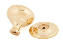 Load image into Gallery viewer, 83877 Polished Brass Mushroom Cabinet Knob 38mm
