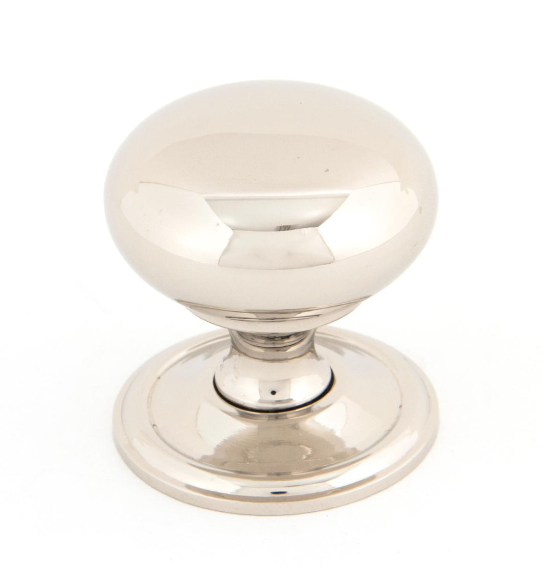 83878 Polished Nickel Mushroom Cabinet Knob 38mm