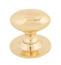 Load image into Gallery viewer, 83879 Polished Brass Oval Cabinet Knob 40mm
