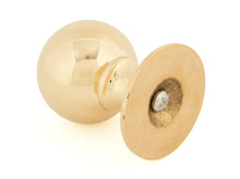 Load image into Gallery viewer, 83881 Polished Brass Ball Cabinet Knob 39mm
