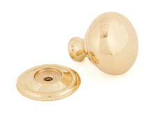 Load image into Gallery viewer, 83883 Polished Brass Mushroom Cabinet Knob 32mm
