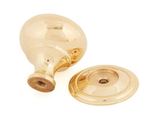 Load image into Gallery viewer, 83883 Polished Brass Mushroom Cabinet Knob 32mm
