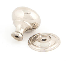 Load image into Gallery viewer, 83884 Polished Nickel Mushroom Cabinet Knob 32mm
