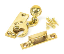 Load image into Gallery viewer, 83889 Polished Brass Prestbury Sash Hook Fastener
