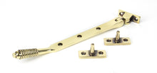 Load image into Gallery viewer, 83899 Aged Brass 8&quot; Reeded Stay
