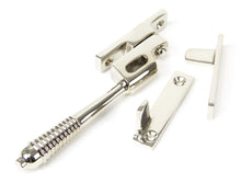 Load image into Gallery viewer, 83912 Polished Nickel Night-Vent Locking Reeded Fastener
