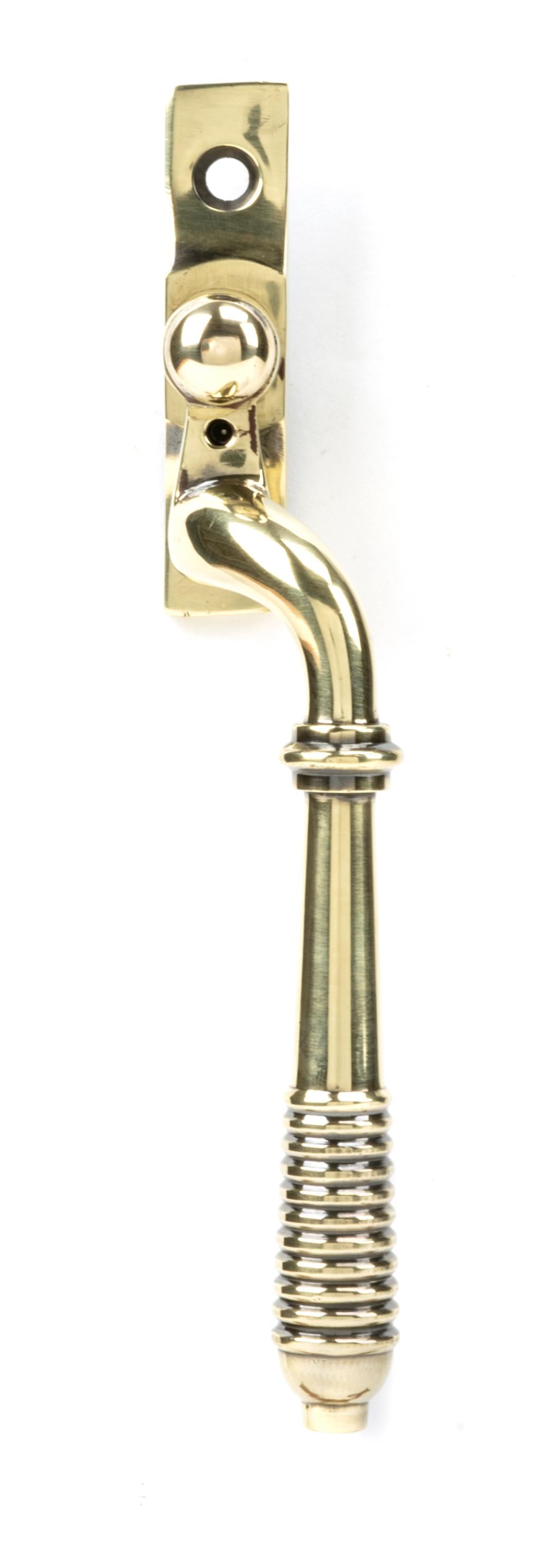 83915 Aged Brass Reeded Espag - RH