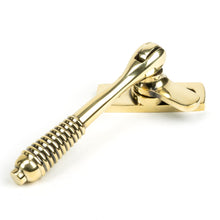Load image into Gallery viewer, 83917 Aged Brass Locking Reeded Fastener

