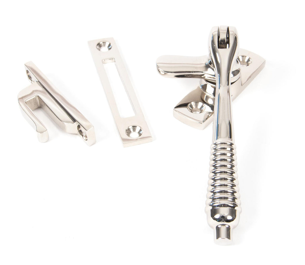 83918 Polished Nickel Locking Reeded Fastener