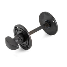 Load image into Gallery viewer, 83958 Aged Bronze Round Bathroom Thumbturn
