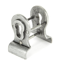 Load image into Gallery viewer, 90040 Pewter 50mm Euro Door Pull (Back to Back fixings)
