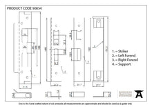 Load image into Gallery viewer, 90054 Black ½&quot; Rebate Kit for HD Sash Lock
