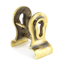 Load image into Gallery viewer, 90065 Aged Brass 50mm Euro Door Pull (Back to Back fixings)
