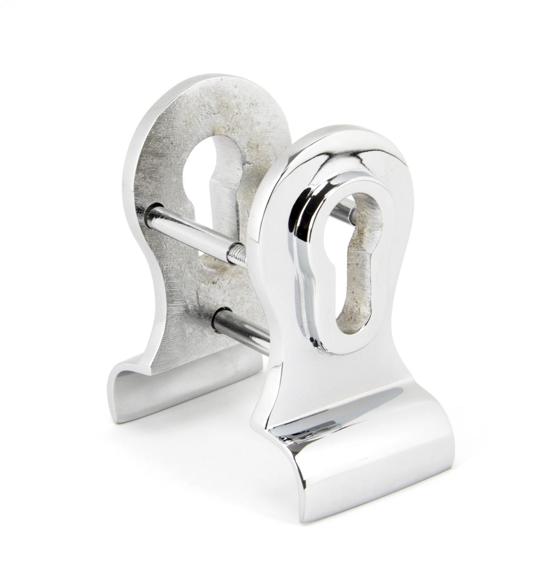 90066 Polished Chrome 50mm Euro Door Pull (Back to Back fixings)