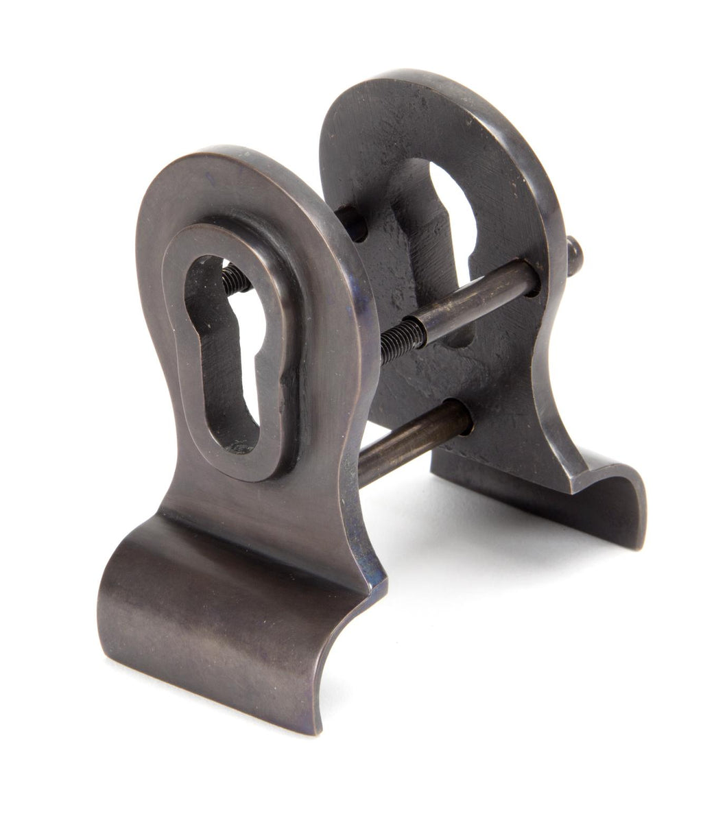 90067 Aged Bronze 50mm Euro Door Pull (Back to Back fixings)