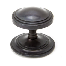 Load image into Gallery viewer, 90072 Aged Bronze Art Deco Centre Door Knob
