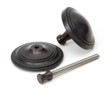 Load image into Gallery viewer, 90072 Aged Bronze Art Deco Centre Door Knob
