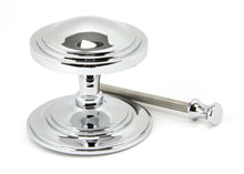 Load image into Gallery viewer, 90073 Polished Chrome Art Deco Centre Door Knob
