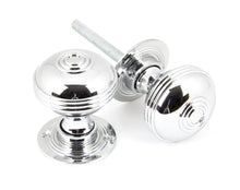 Load image into Gallery viewer, 90274 Polished Chrome 50mm Prestbury Mortice/Rim Knob Set
