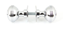 Load image into Gallery viewer, 90274 Polished Chrome 50mm Prestbury Mortice/Rim Knob Set
