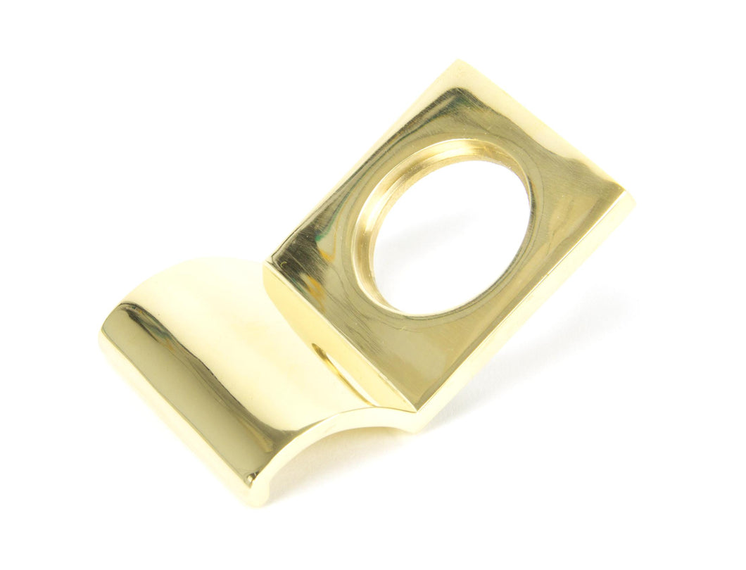 90283 Polished Brass Rim Cylinder Pull