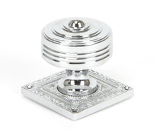 Load image into Gallery viewer, 90292 Polished Chrome Tewkesbury Square Mortice Knob Set
