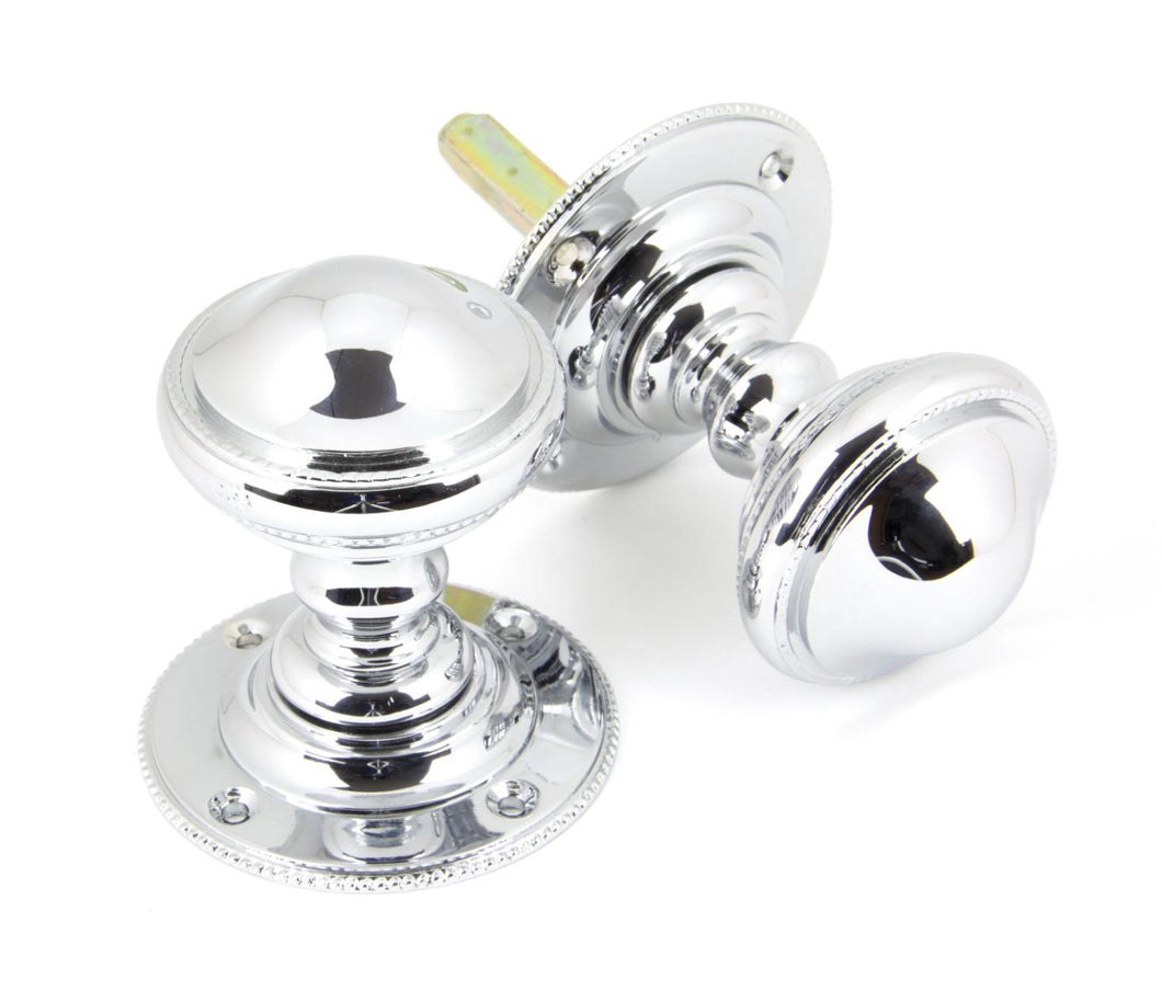 90294 Polished Chrome Brockworth Mortice Knob Set