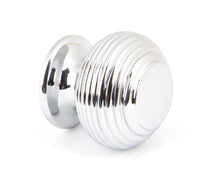 Load image into Gallery viewer, 90337 Polished Chrome Beehive Cabinet Knob 30mm
