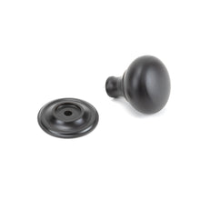 Load image into Gallery viewer, 90345 Aged Bronze Mushroom Cabinet Knob 32mm
