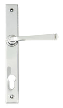 Load image into Gallery viewer, 90355 Polished Chrome Avon Slimline Lever Espag. Lock Set
