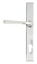 Load image into Gallery viewer, 90355 Polished Chrome Avon Slimline Lever Espag. Lock Set
