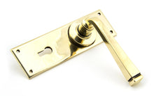 Load image into Gallery viewer, 90358 Aged Brass Avon Lever Lock Set
