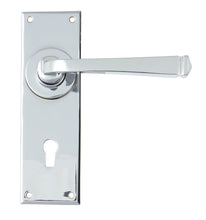 Load image into Gallery viewer, 90359 Polished Chrome Avon Lever Lock Set
