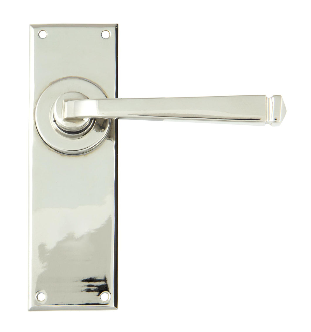 90364 Polished Nickel Avon Lever Latch Set