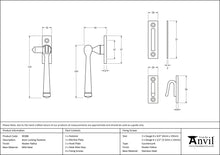 Load image into Gallery viewer, 90388 Pewter Locking Avon Fastener
