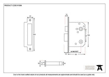 Load image into Gallery viewer, 91084 Electro Brassed 3&quot; Bathroom Mortice Lock
