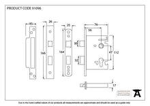 Load image into Gallery viewer, 91096 SSS 3&quot; Euro Profile Sash Lock
