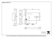 Load image into Gallery viewer, 91112 SS 5&quot; Horizontal 3 Lever Sash Lock
