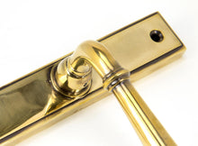 Load image into Gallery viewer, 91413 Aged Brass Newbury Slimline Lever Espag. Lock Set
