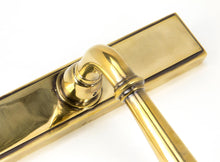 Load image into Gallery viewer, 91413 Aged Brass Newbury Slimline Lever Espag. Lock Set
