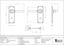 Load image into Gallery viewer, 91416 Aged Brass Newbury Lever Bathroom Set
