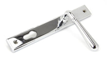 Load image into Gallery viewer, 91420 Polished Chrome Newbury Slimline Lever Espag. Lock Set
