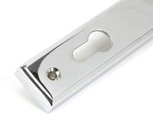 Load image into Gallery viewer, 91420 Polished Chrome Newbury Slimline Lever Espag. Lock Set
