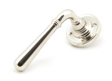 Load image into Gallery viewer, 91432 Polished Nickel Newbury Lever on Rose Set
