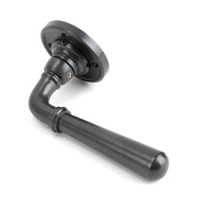 Load image into Gallery viewer, 91439 Aged Bronze Newbury Lever on Rose Set
