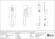 Load image into Gallery viewer, 91456 Polished Nickel Night-Vent Locking Newbury Fastener
