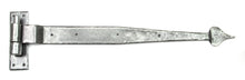 Load image into Gallery viewer, 91474 Pewter 24" Hook &amp; Band Hinge - Cranked (pair)
