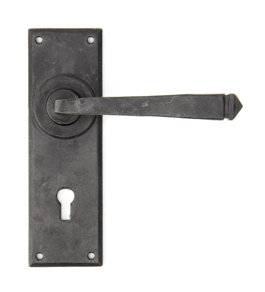 91479 External Beeswax Avon Lever Lock Set