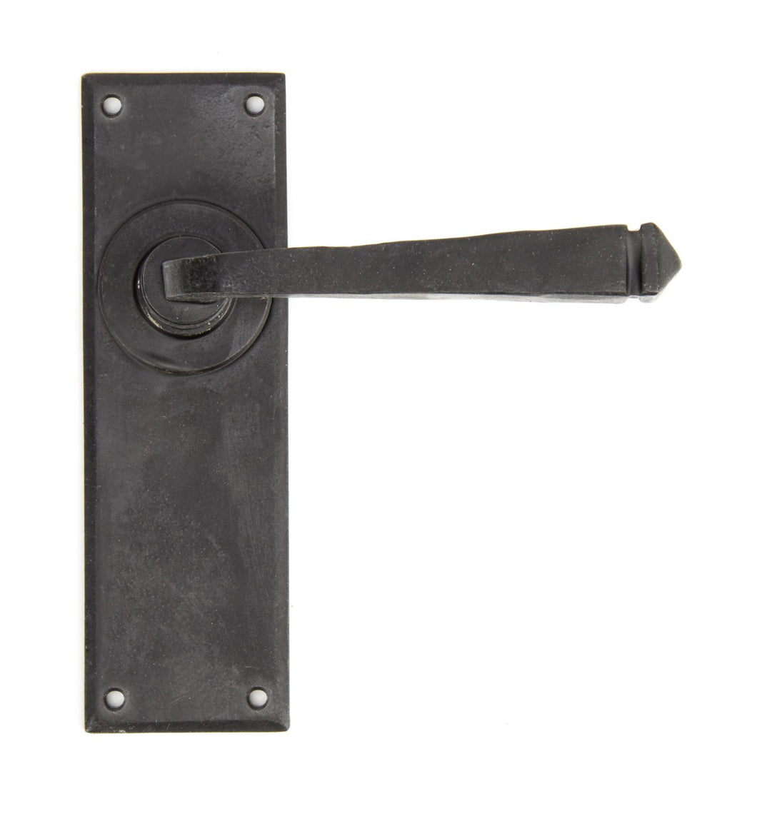 91480 External Beeswax Avon Lever Latch Set