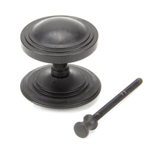 Load image into Gallery viewer, 91486 External Beeswax Art Deco Centre Door Knob
